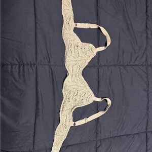 JLUXLABEL Lace Crop Top in green